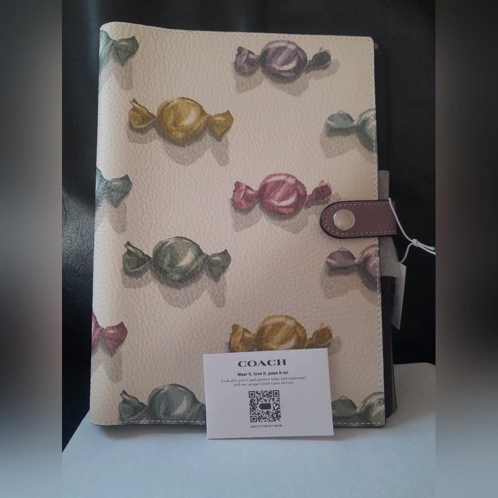 New Coach Notebook In Candy Prints 🍬NWT 🍬